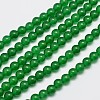 Natural & Dyed Malaysia Jade Bead Strands G-A146-6mm-A06-3