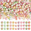 220Pcs 11 Colors Dyed Handmade Lampwork Beads LAMP-TA0001-41B-1