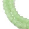 Imitation Jade Frosted Glass Bead Strands LS-EGLA-A039-J4mm-MD01-3
