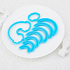 Plastic Rainbow & Cloud Fondant Cutter Set DIY-FH0006-07-3