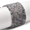 Natural Cordierite/Iolite/Dichroite Beads Strands G-B145-A04-3mm-2