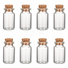 Glass Jar Glass Bottles X2-AJEW-H004-7-1-1