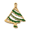 Christmas Theme 304 Stainless Steel Enamel Charms STAS-Z093-02A-1