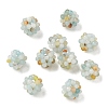Natural Flower Amazonite Woven Beads GG-CBA2E9C-F24-01-1