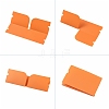 Portable Foldable Plastic Mouth Cover Storage Clip Organizer AJEW-E034-71B-2