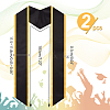 Polyester Graduation Stole AJEW-WH0518-49B-2