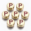 Alloy Enamel Beads ENAM-S122-029P-RS-1