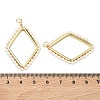 ABS Plastic Pearl Pendants KK-H259-03G-3