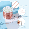 Round Copper Beading Wire for Jewelry Making YS-TAC0004-0.8mm-04-5