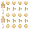 20Pcs 304 Stainless Steel Stud Earring Findings STAS-UN0059-04-1