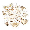 Zinc Alloy Bag Twist Lock Accessories AJEW-TA0017-12-12