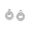 304 Stainless Steel Charms STAS-N095-137O-1
