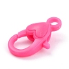 Plastic Lobster Claw Clasps PALLOY-F017-01D-3