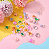  36Pcs 6 Colors Transparent Glass Pendants FIND-TA0002-04-5