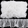 Gorgecraft 10M Polyester Pleated Lace Trim Ribbon DIY-GF0009-03C-7