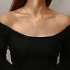 Stainless Steel Pendant Necklaces HZ8690-2-4