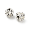 6mm Brass Crystal Rhinestone Beads KK-S519-01A-02S-1
