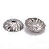 Tarnish Resistant Flower 304 Stainless Steel Bead Caps STAS-R083-13-2
