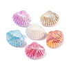 UV Plating Opaque Acrylic Beads OACR-A040-02-1