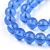 Transparent Glass Beads Strands GLAA-T032-T10mm-04-3