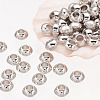 Rondelle Tibetan Silver Spacer Beads AB937-NF-1