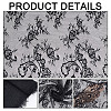 Flower Pattern Polyester Lace Fabric DIY-WH0496-28B-5