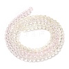 Transparent Painted Glass Beads Strands X1-DGLA-A034-T4mm-A25-5