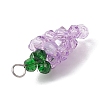 Glass Pendnats PALLOY-JF02933-01-4