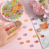 200Pcs Transparent Acrylic Beads MACR-SP0001-18-3