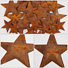 40Pcs 3 Styles Star Rust Iron Big Pendants IFIN-GF0001-13C-5