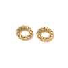 304 Stainless Steel Twisted Ring Linking Rings STAS-L300-005A-G-1