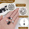 200Pcs 2 Colors Pave Disco Ball Beads RB-PA0001-10B-6