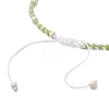 2Pcs Glass Seed Adjustable Braided Beaded Bracelets BJEW-JB11664-5