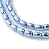 Electroplate Beads Strands X-EGLA-H104-02F-3