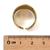 201 Stainless Steel Cuff Rings LS-RJEW-F190-01G-3