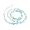 Transparent Glass Beads Strands GLAA-E036-07C-4