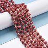 Natural Rhodonite Beads Strands G-P463-02-2