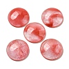 Cherry Quartz Glass Cabochons G-C115-02A-04-1