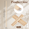 100Pcs Wood Craft Sticks DIY-OC0015-05B-2