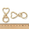 3Pcs Alloy Spring Gate Rings KEYC-JKC01477-4