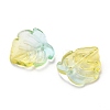 Two Tone Transparent Glass Pendants GLAA-B004-02C-3