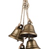 Iron Bell Pendant Decoration HJEW-JM02239-4