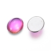 Transparent K9 Glass Cabochons GGLA-L029-04E-M01-2