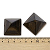 Natural Tiger Eye Orgonite Pyramid Display Decorations G-C186-07E-2