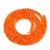 Glass Beads Strands EGLA-T021-01J-2