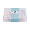 72pcs 6 Sets 6 Style Alloy Pendants FIND-CD0001-10-6