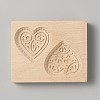 Beech Wood Cookie Molds AJEW-WH0083-59F-1