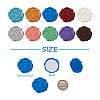 20Pcs 10 Colors Adhesive Wax Seal Stickers DIY-TA0003-49-19