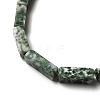 Natural Green Spot Jasper Beads Strands G-G873-A03-01-3