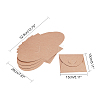 Vintage Square Heart Buckle CD Envelopes DIY-WH0092-01-2